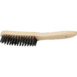 Handstielbürsten, Holzkörper, Stahldraht Produktbild